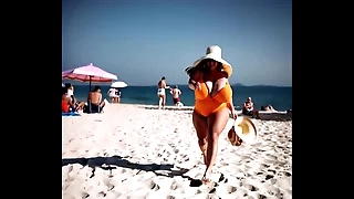 Thick BBW mother running 2 &lpar;AI generated&rpar;